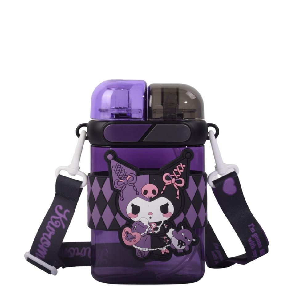 My Melody Purple Dual-Compartment Water Bottle