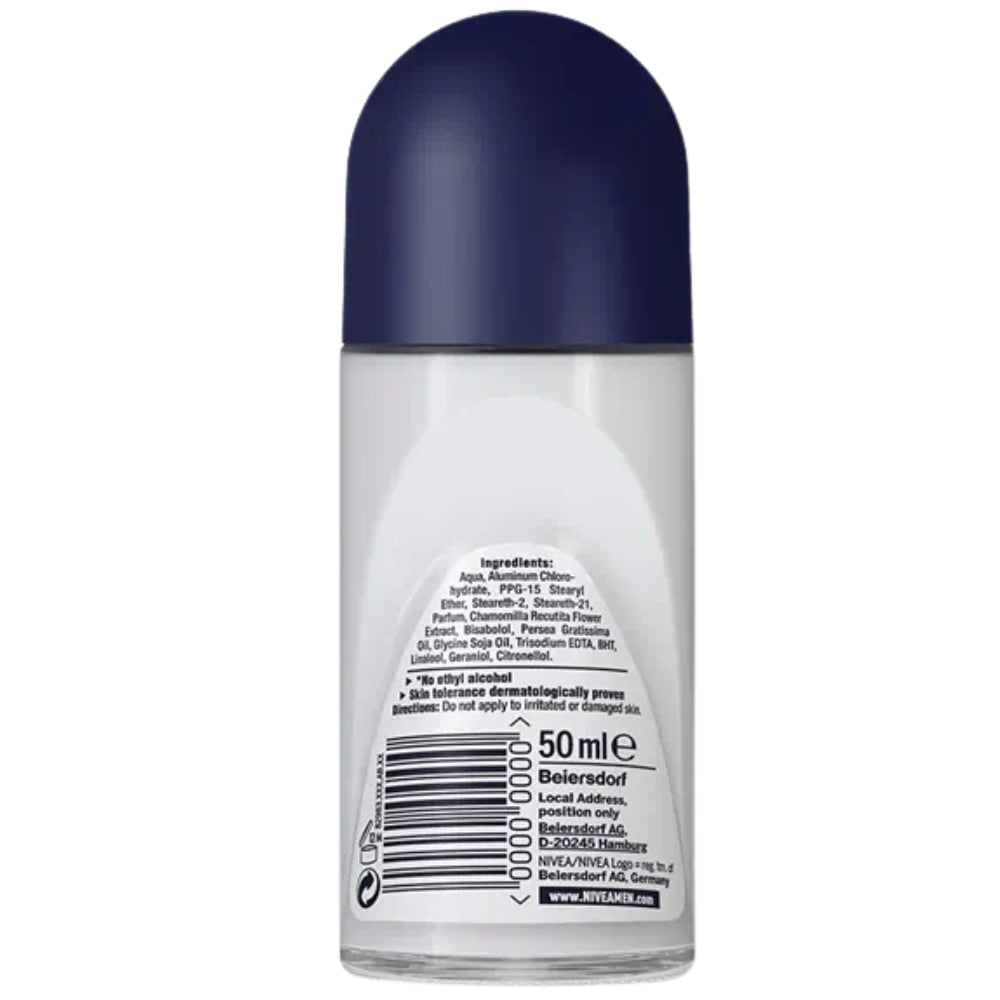 NIVEA MEN Sensitive ProtectRoll-On antiperspirant provides 48