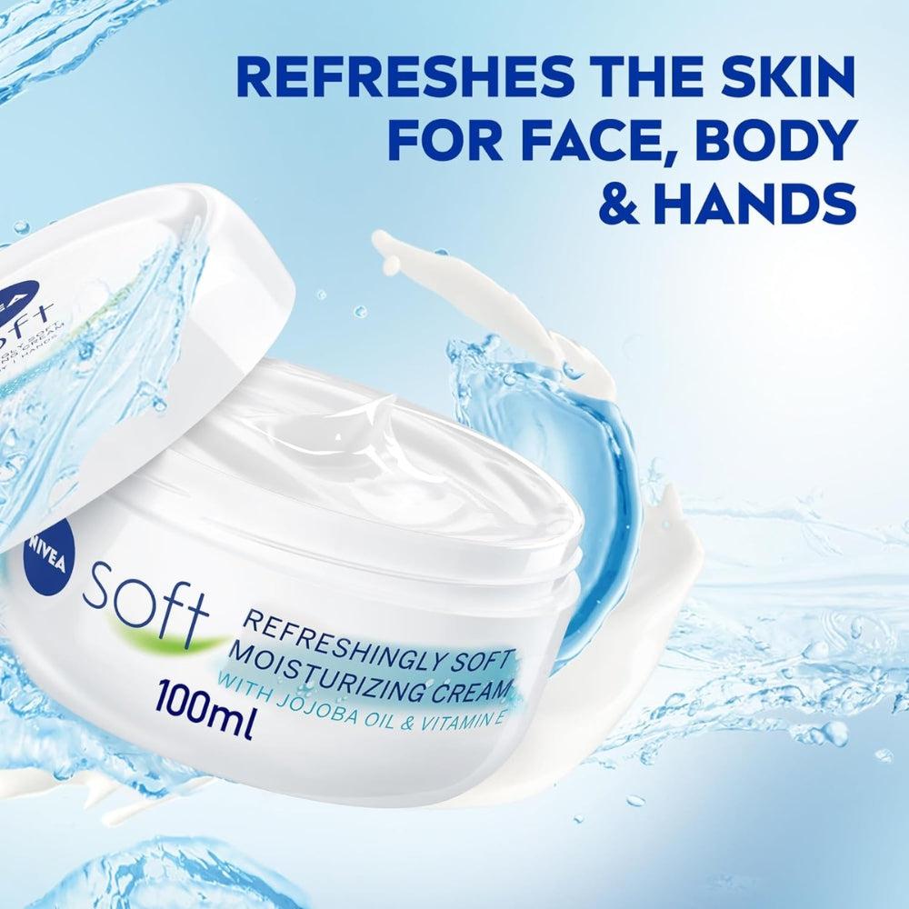 NIVEA Moisturising Cream Soft Refreshing Jar 100ml