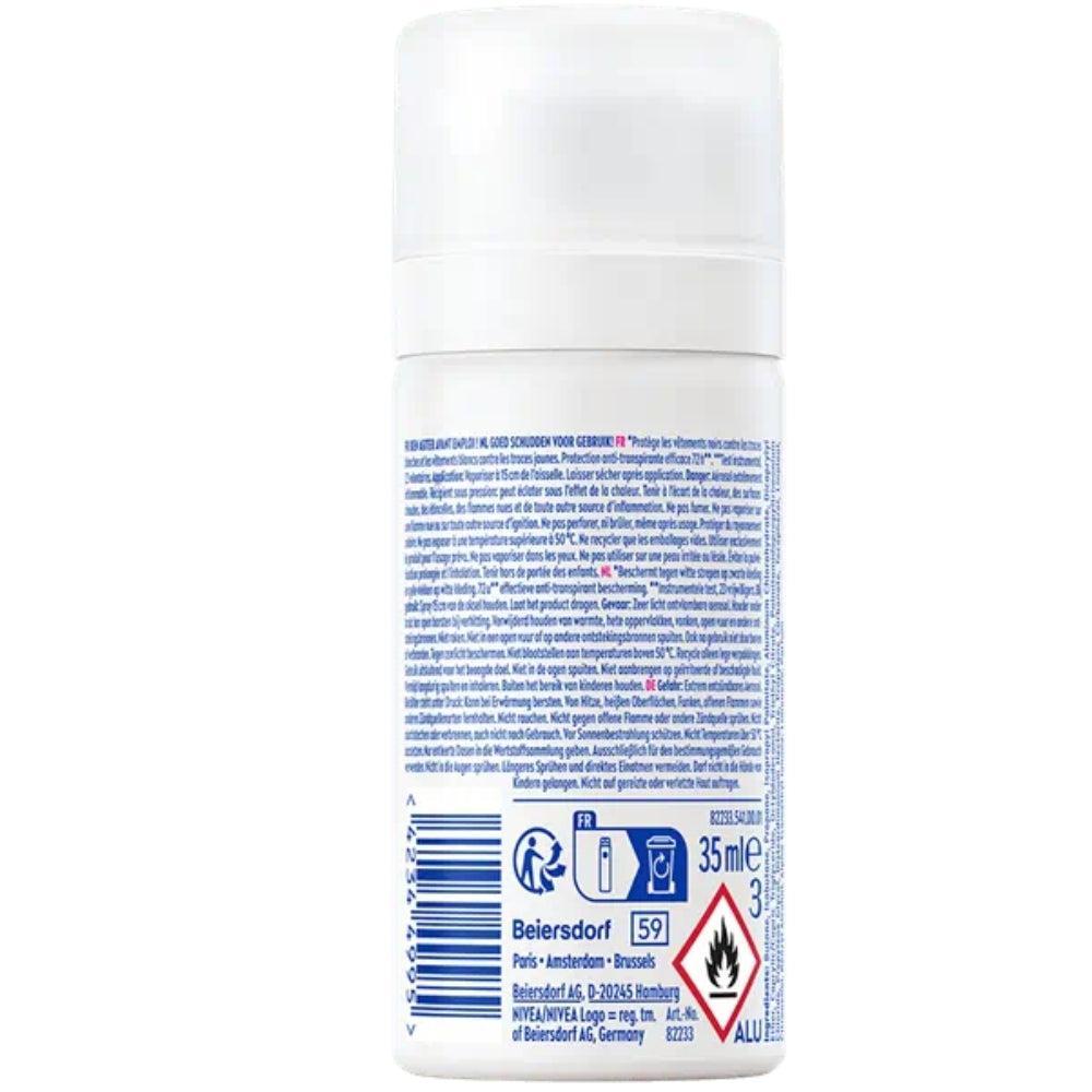 NIVEA Protect Roll-On Black& White Invisible antiperspirant provides 72H