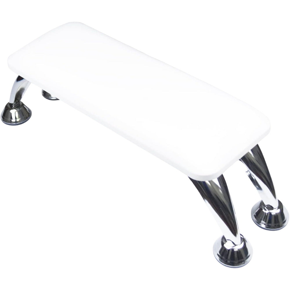 Nail Arm Rest Cushion, Microfiber Leather Hand Rest for Nails Toenails, Nail Armrest Stand Manicure Nail Pillow Hand Rest Cushion for Nail Art White