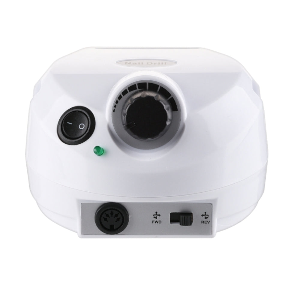 Nail File 30000RPM Electric Nail File Machine with Pedal and 6 Nail Sanders for Manicure at Salon and Home