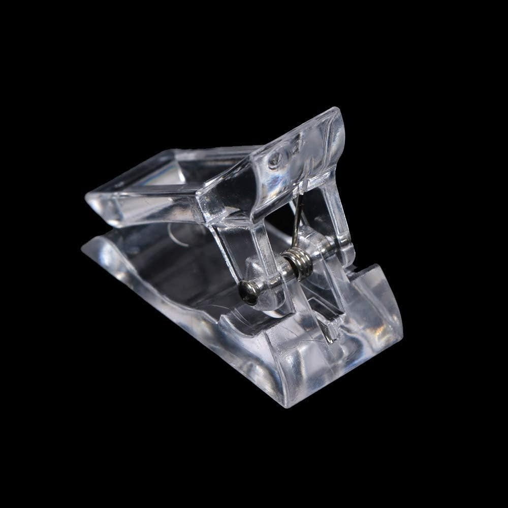 Nail Tips Clip for Quick Building Polygel nail forms Nail clips for polygel Finger Nail Extension UV LED Builder Clamps Manicure Nail Art Tool