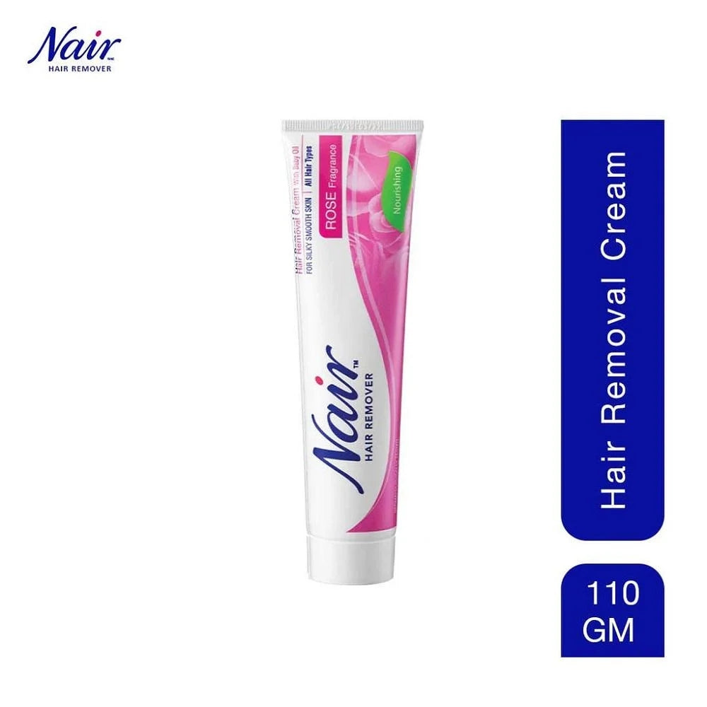 Nair Cream For Hair Removal With Rose Fragrance - 110 gm