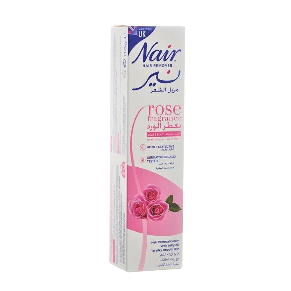 Nair Cream For Hair Removal With Rose Fragrance - 110 gm