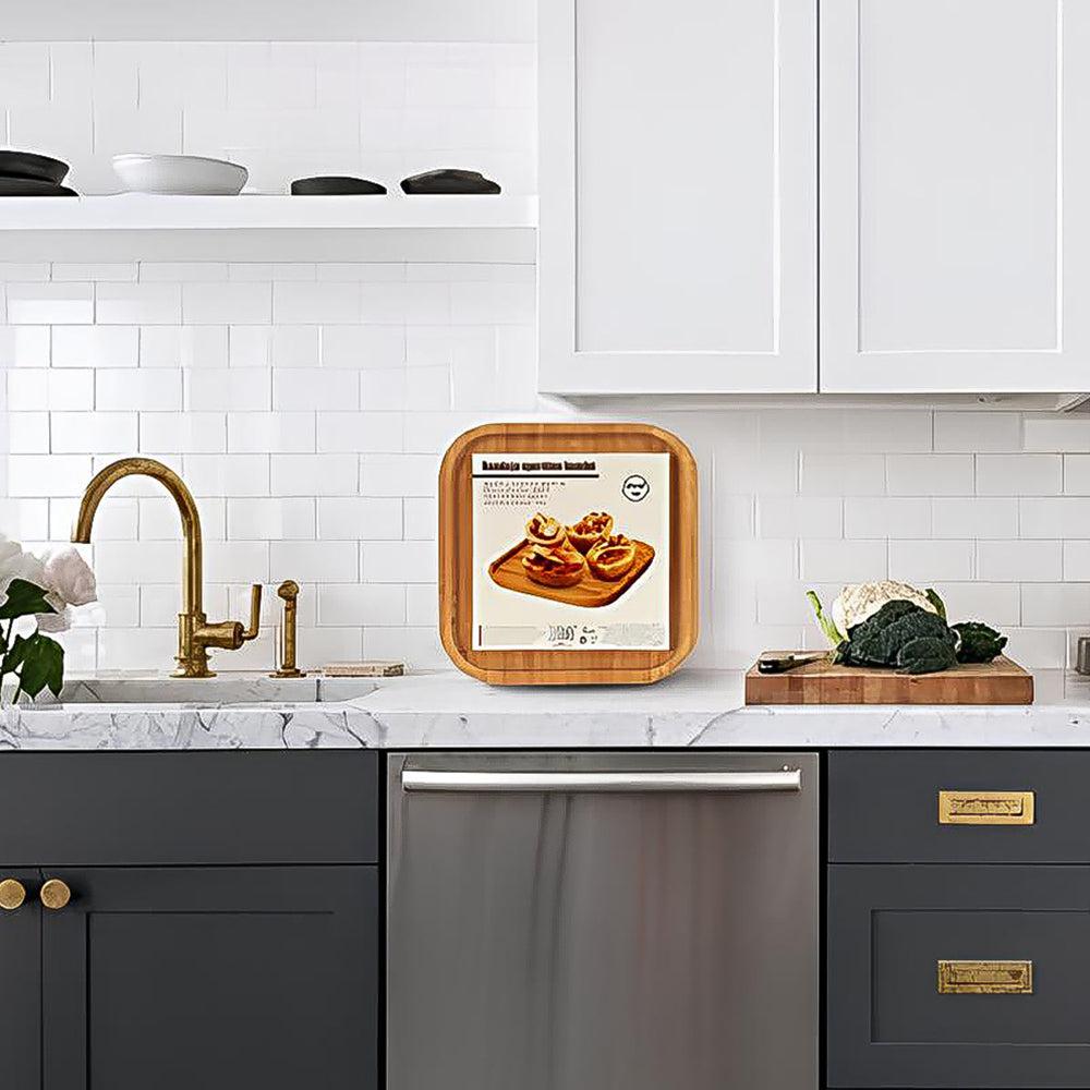 Natural Bamboo Cheese Fruit Platters Party Dinner Fruit Plates