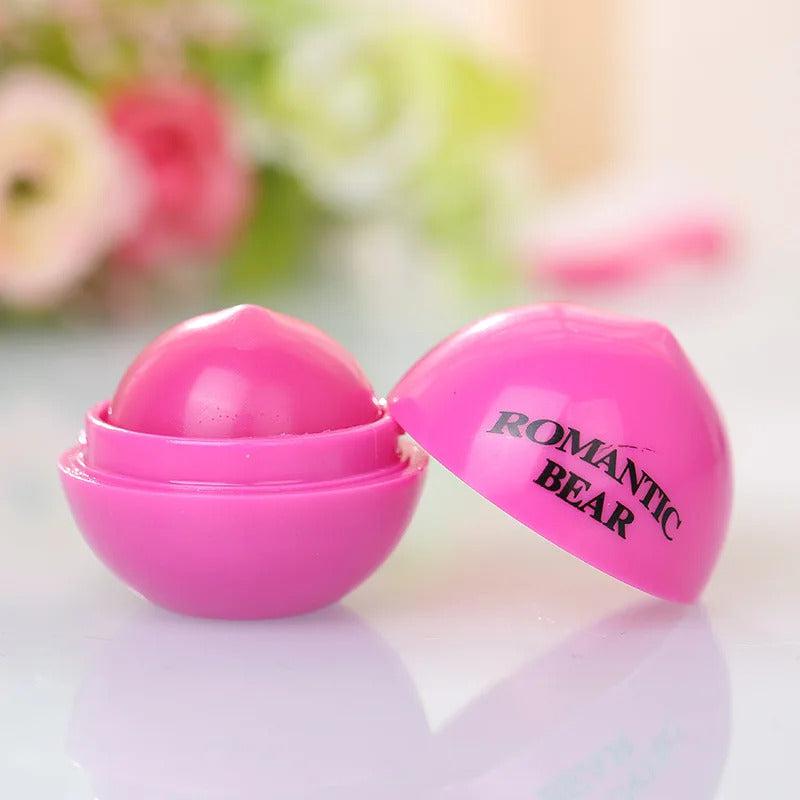 Natural Round Ball Moisturizing Lip Balm Nourishing Fruit Flavor Colorless 1.1 BUY 1 GET 1 FREE (6 flavors)