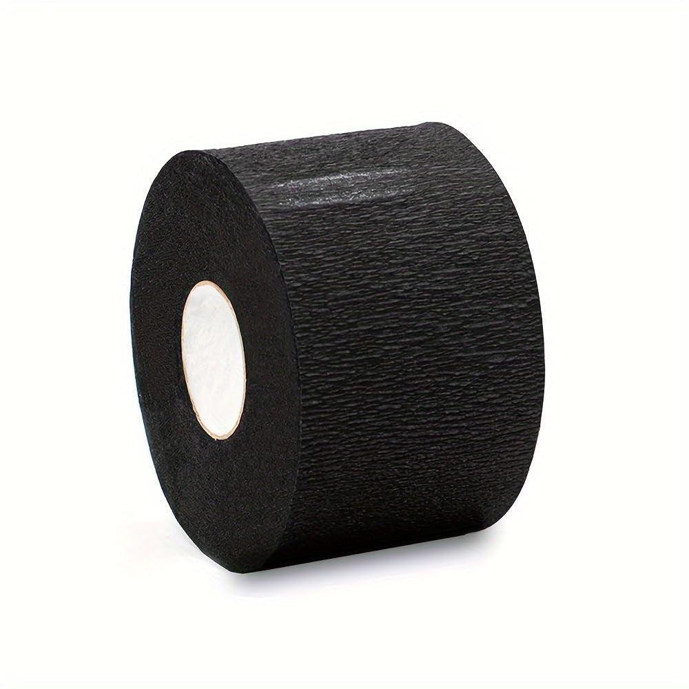 Neck Paper Barber Shop Hairdressing Cut 5 Rolls Black
