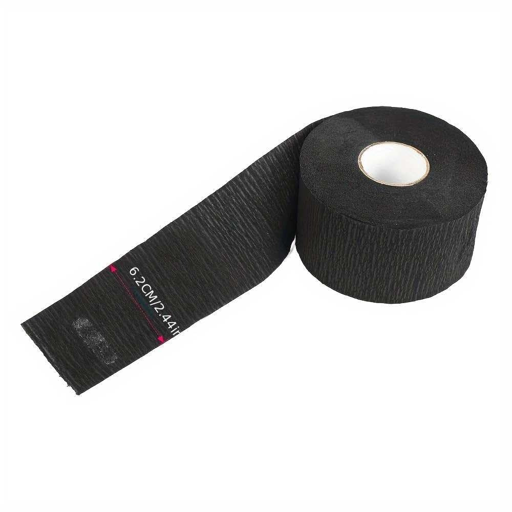 Neck Paper Barber Shop Hairdressing Cut 5 Rolls Black