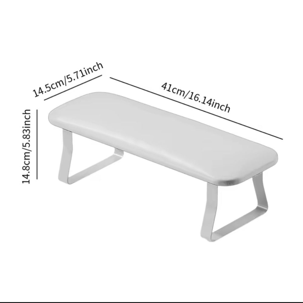 New Style Beautiful Salon Nail Table Home Manicure Leather Hand Pad Foot Bracket Nail Pillow Leather Tilt Soft Pillow
