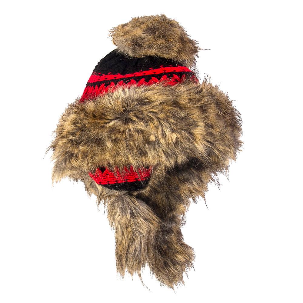 New Women Winter warm Beanie Pompom faux fur Hat