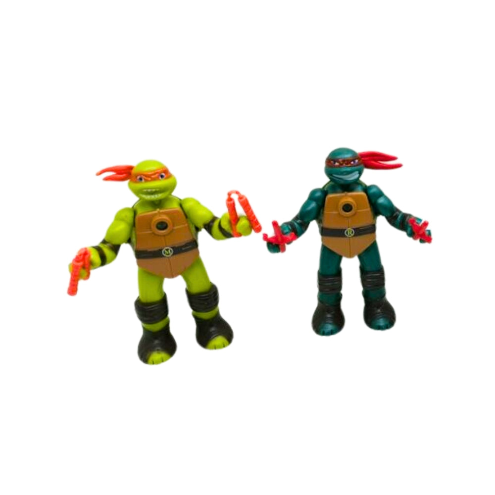 Ninja Turtles Projection Action Figurine Cake Toppers
