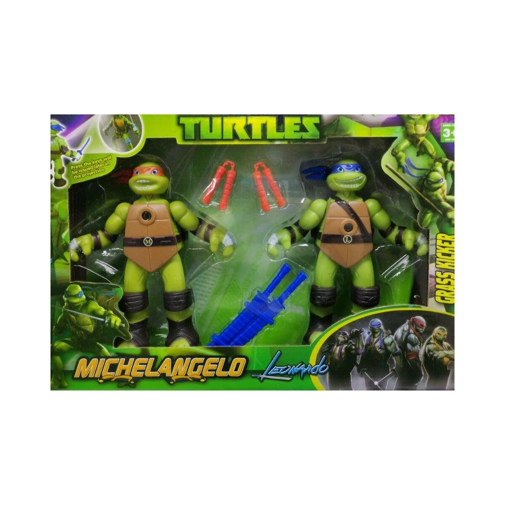 Ninja Turtles Projection Action Figurine Cake Toppers