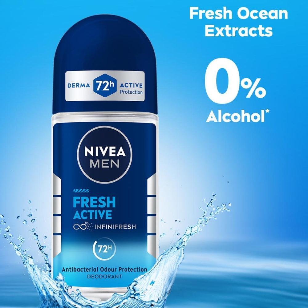 Nivea AntiperspirantNIVEA MEN Fresh ActiveRoll-on.