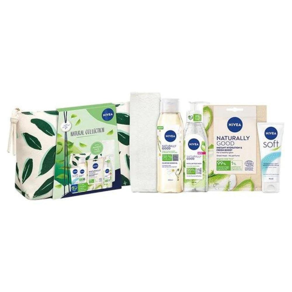 Nivea Natural Collection With Bamboo Face Cloth