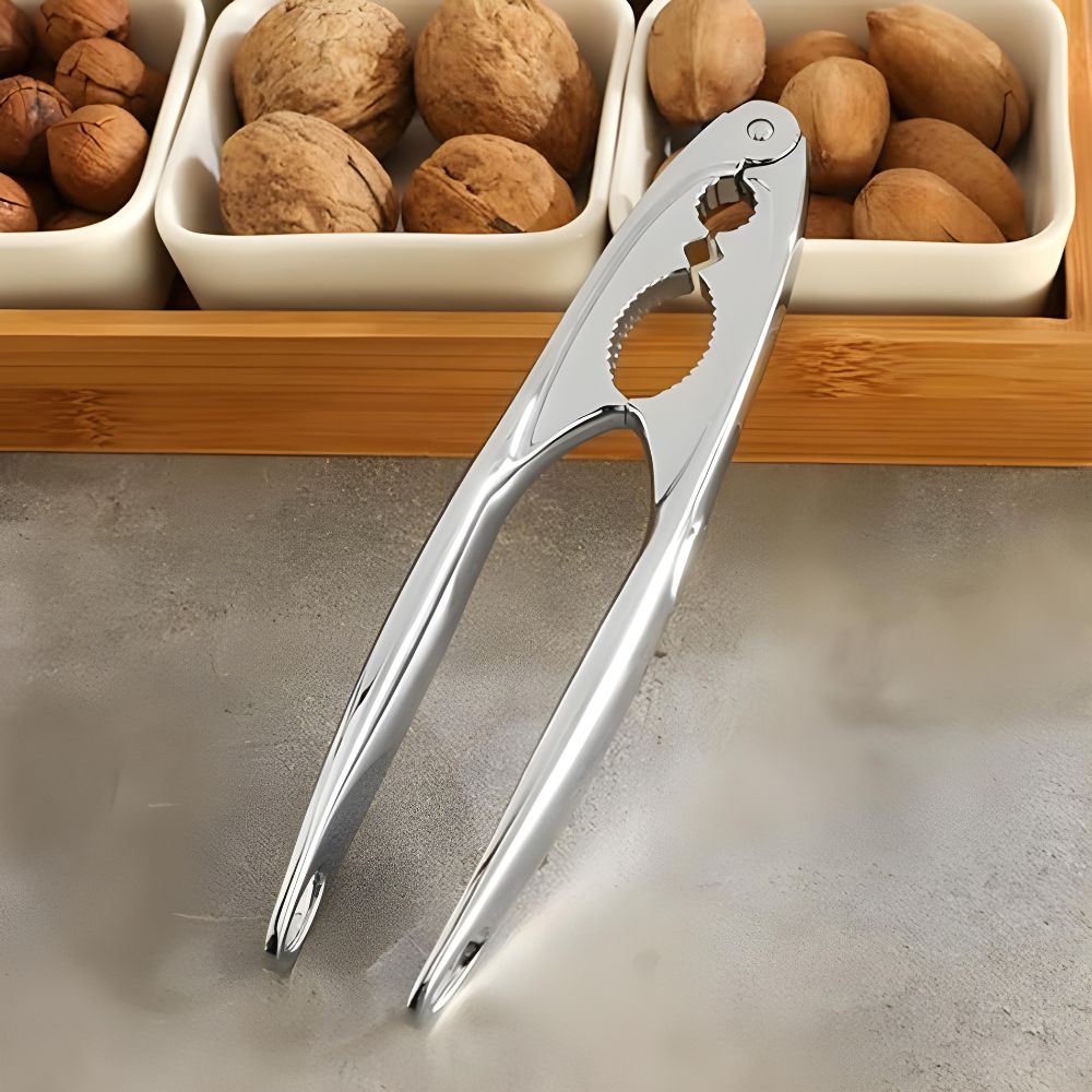 Nutcracker Chestnut Clamp Nut Cracker Pistachio Clip Stainless Steel Household Open Core Pliers Multi-Function Clip Nut Crackers For All Nuts Nut Biscuit Clamp (Size : X-Small)