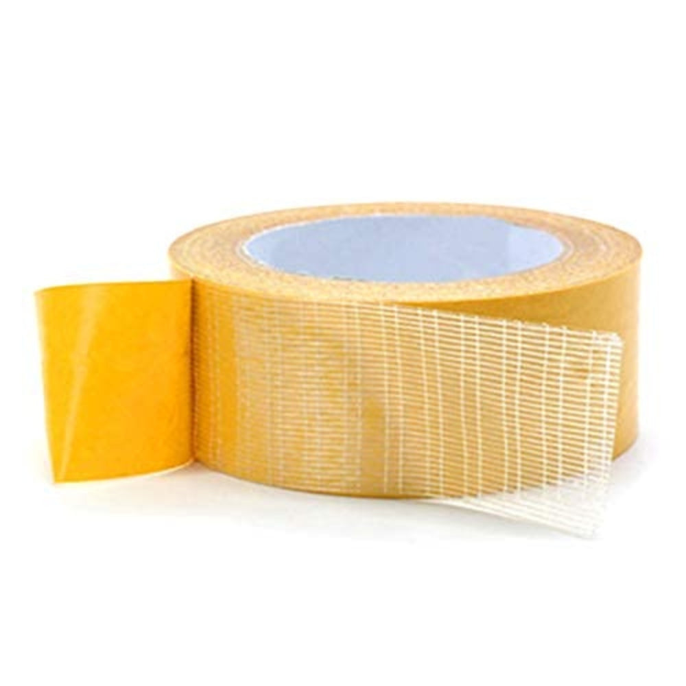 OOPP Super Sticky OOPP SelfOOPP Adhesive Tape, Fiberglass Cloth Mesh Double SidedTape for Fabric, Leather, Auto Industry, Sealing, Alloy Bonding