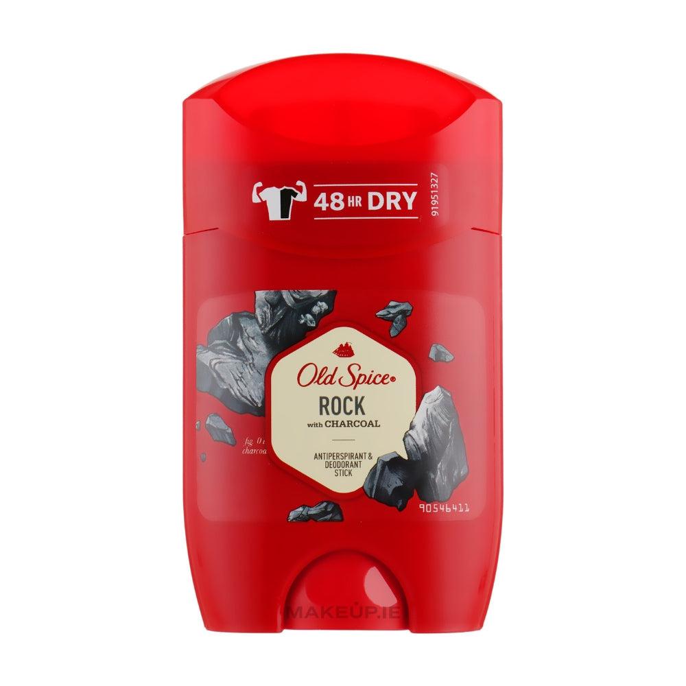 Old Spice Rock With Charcoal Antiperspirant & Deodorant Stick 50ML