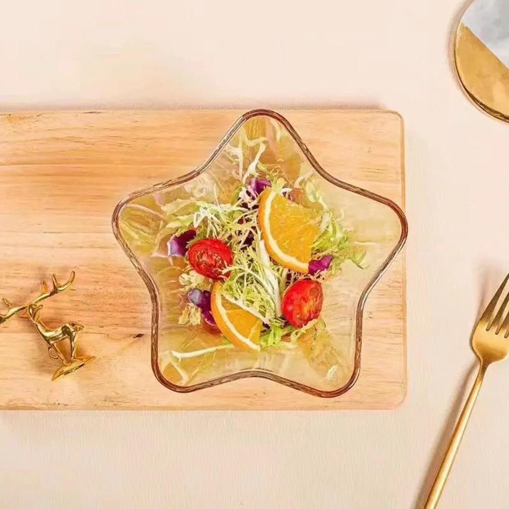 One Star 7 Pcs Set 6+1 High Temp Glass Bowls 2 Sizes