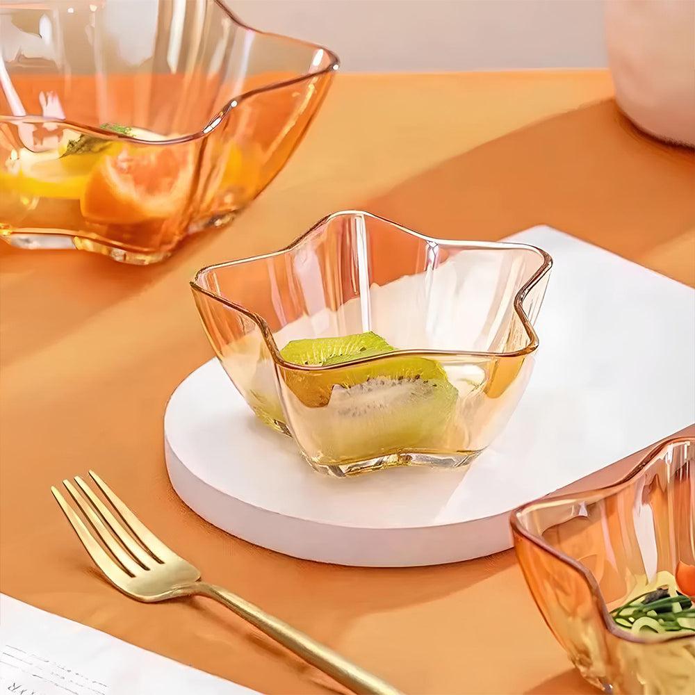 One Star x6 Pcs - High Temp Glass Bowls Household