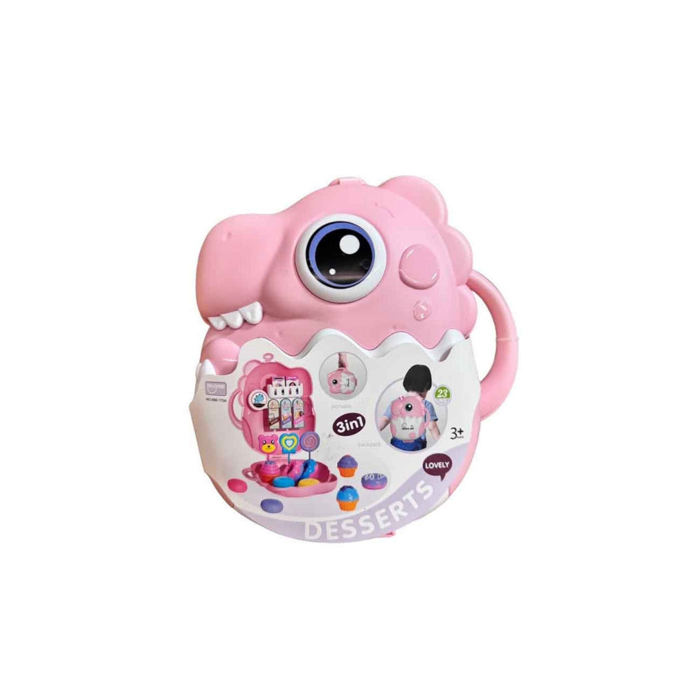 Onelink Toys Dino Bag - Light Pink (Bakery)