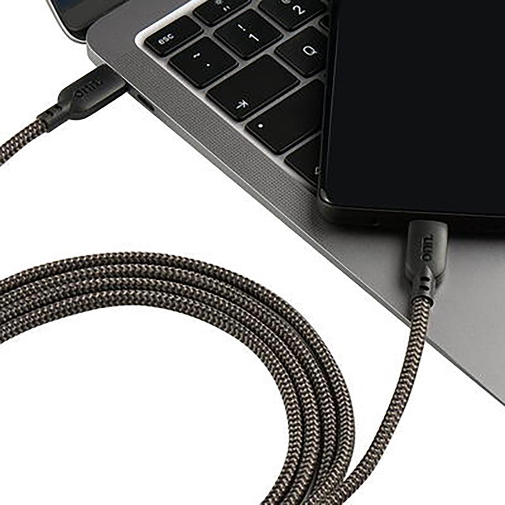 Onn. USB C To USB C Cable 240W, USBC Type C Fast Charging Cord Charger 6 ft