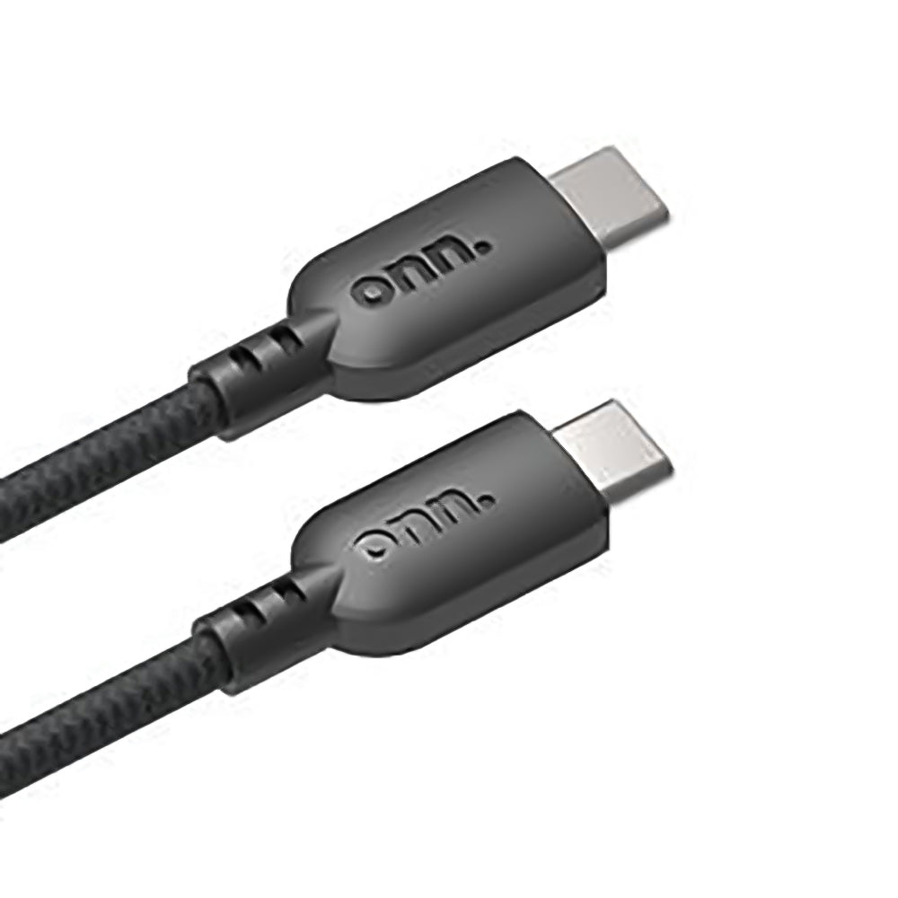Onn. USB C To USB C Cable 240W, USBC Type C Fast Charging Cord Charger 6 ft