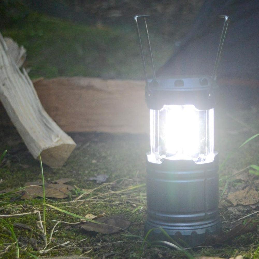 Ozark Trail 3 Pack AAA &AA Batteries LED Camping Lanterns