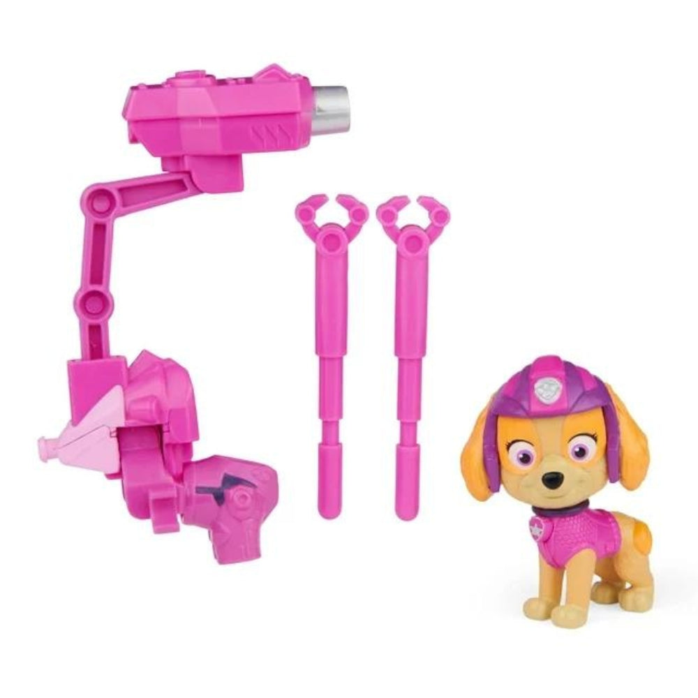 Paw Patrol Skye Action Figure With Clip-On Backpack And Projectiles