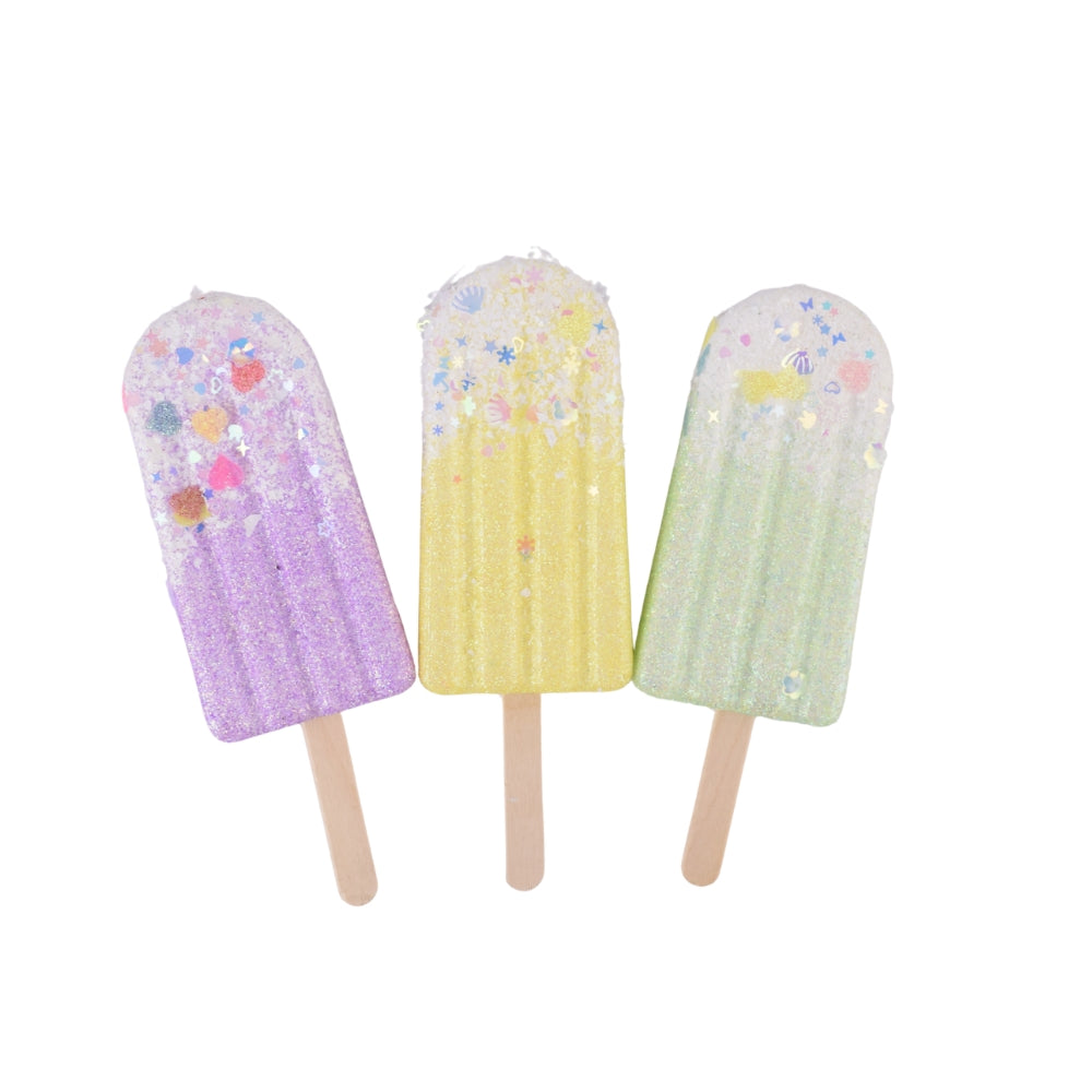 Pastel Popsicle Ornaments for Christmas Tree
