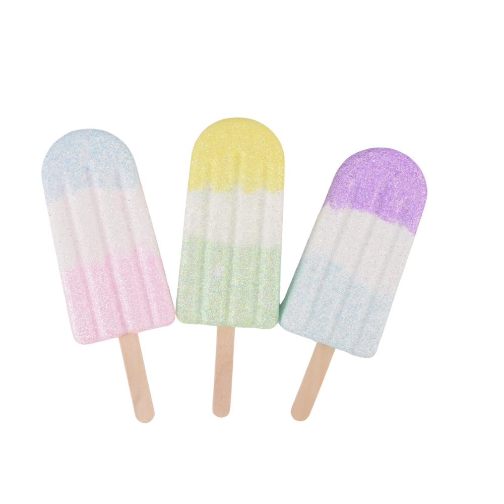 Pastel Popsicle Ornaments for Christmas Tree