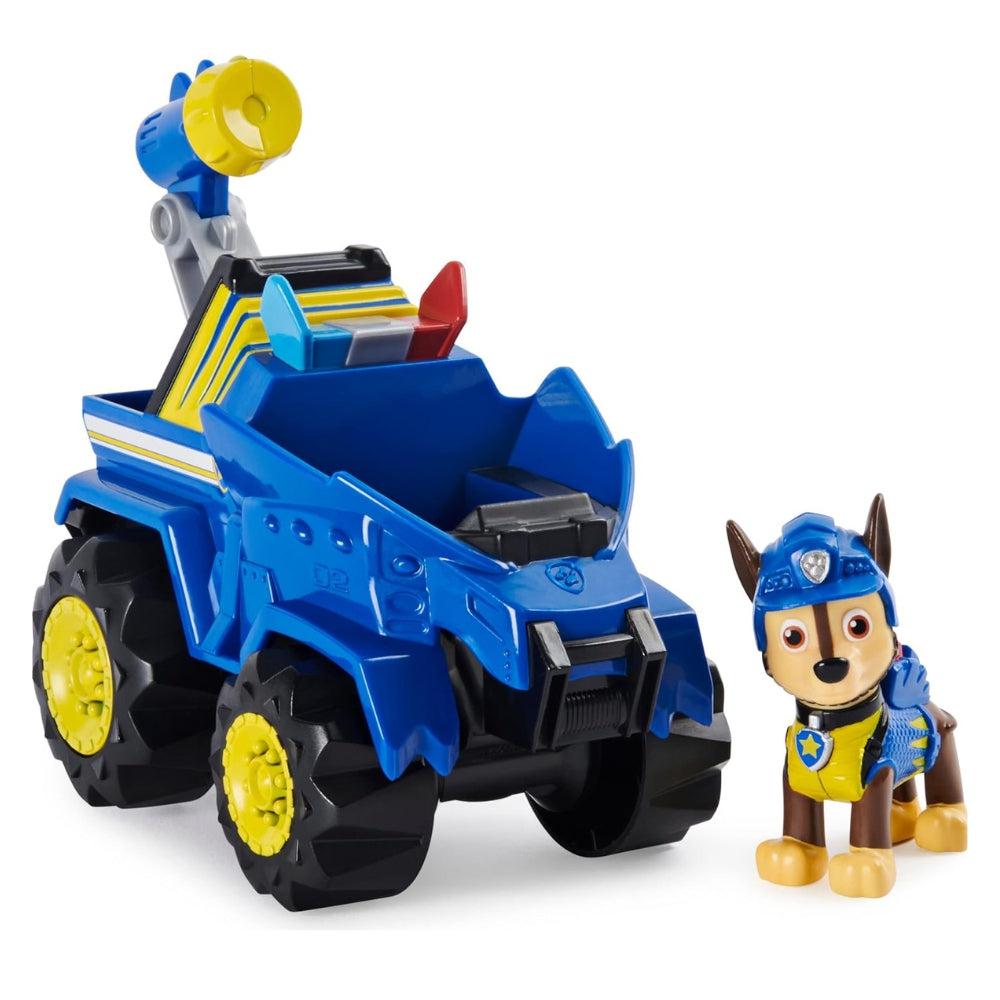 Paw Patrol Dino Rescue Chase’s Deluxe Rev Up Vehicle With Mystery Dinosaur Figure