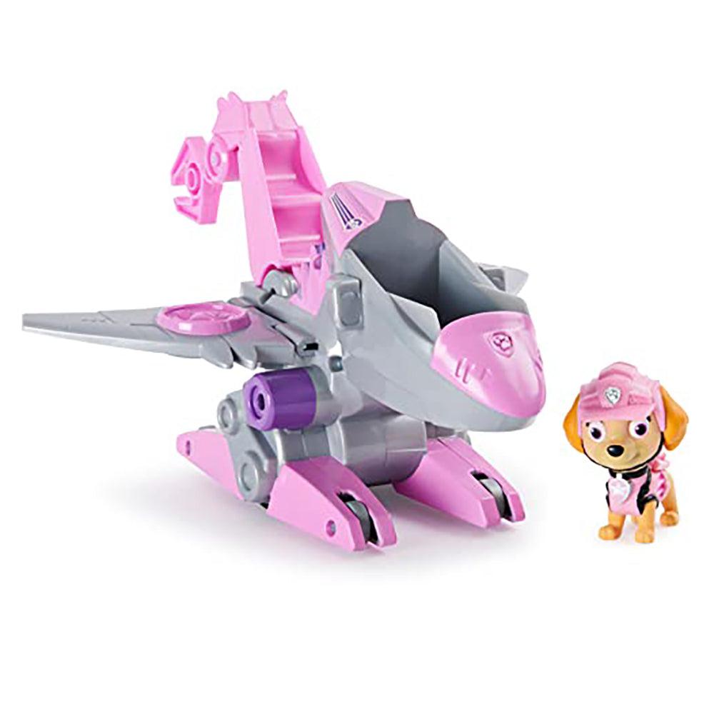 Paw Patrol - Skye Deluxe Vehicle & Mystery Dino
