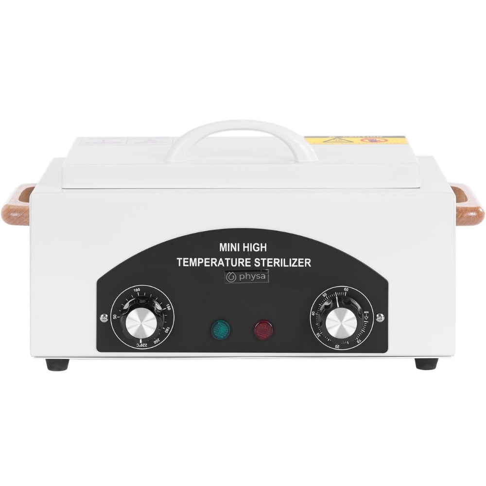 Physa PHY-DHS-4 Hot Air Steriliser 2 L Timer 0-220 °C Steriliser Steriliser Steriliser for Foot Care, Cosmetics and More