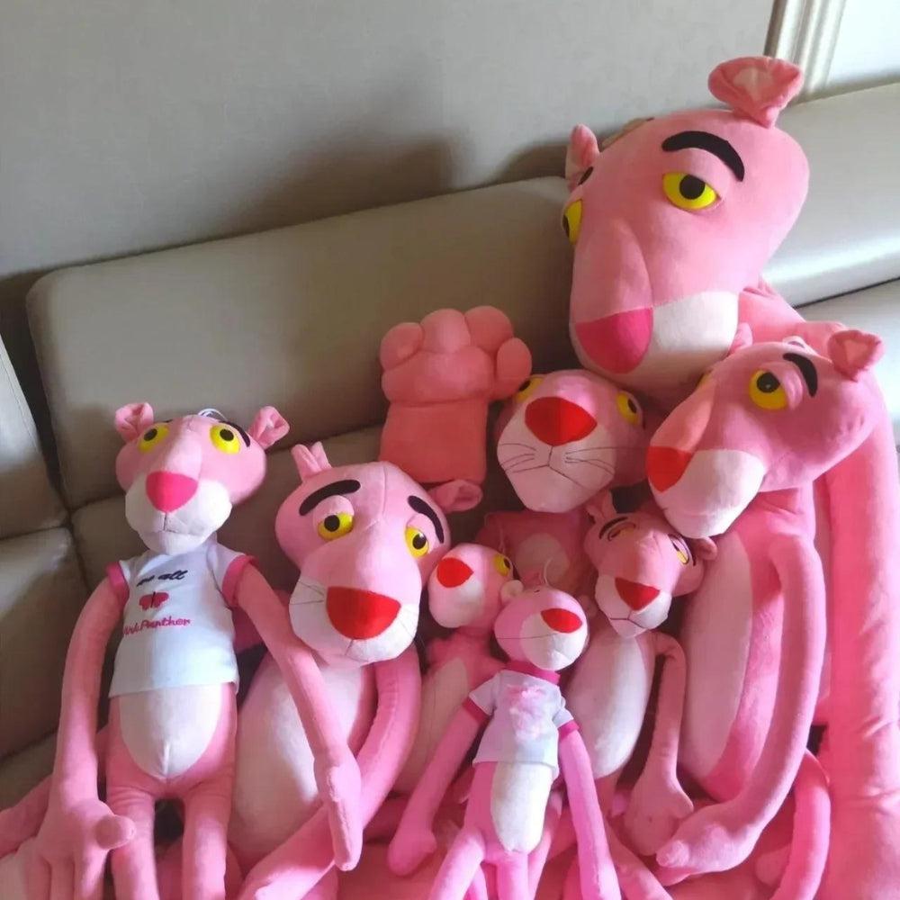 Pink Anime Pink Panther Plush Doll Toy Gift Naughty Panther Large Doll Ornament Kawaii Gift For Girlfriend Or Boyfriend