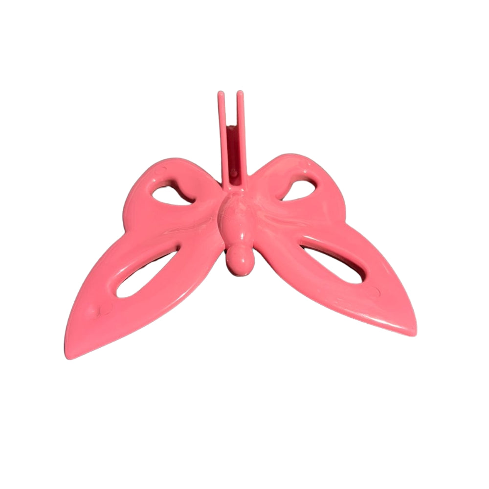 Pink Butterfly Decorative Clip