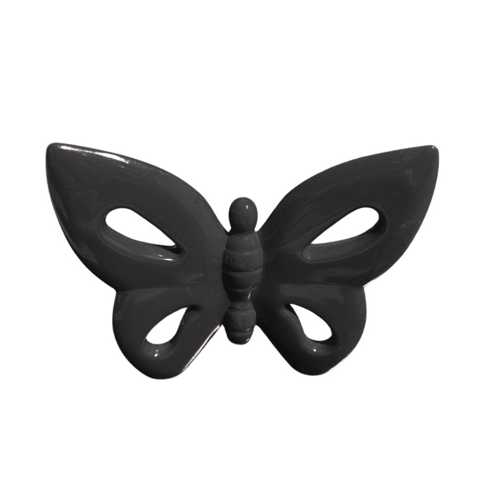 Pink Butterfly Decorative Clip