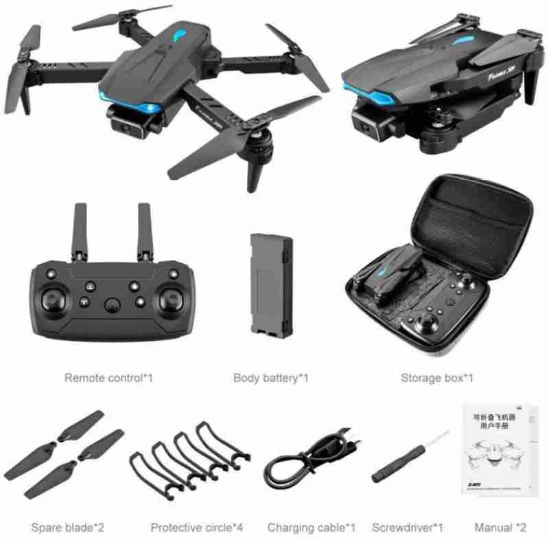 Pioneer 3D Model Drone 4k HD Dual Camera 1080P