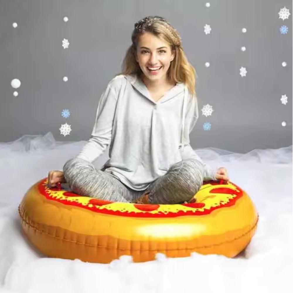 Pizza Snow Tube