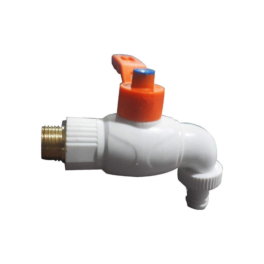 Plastic Faucet - 12 Brass Thread Plastic Faucet