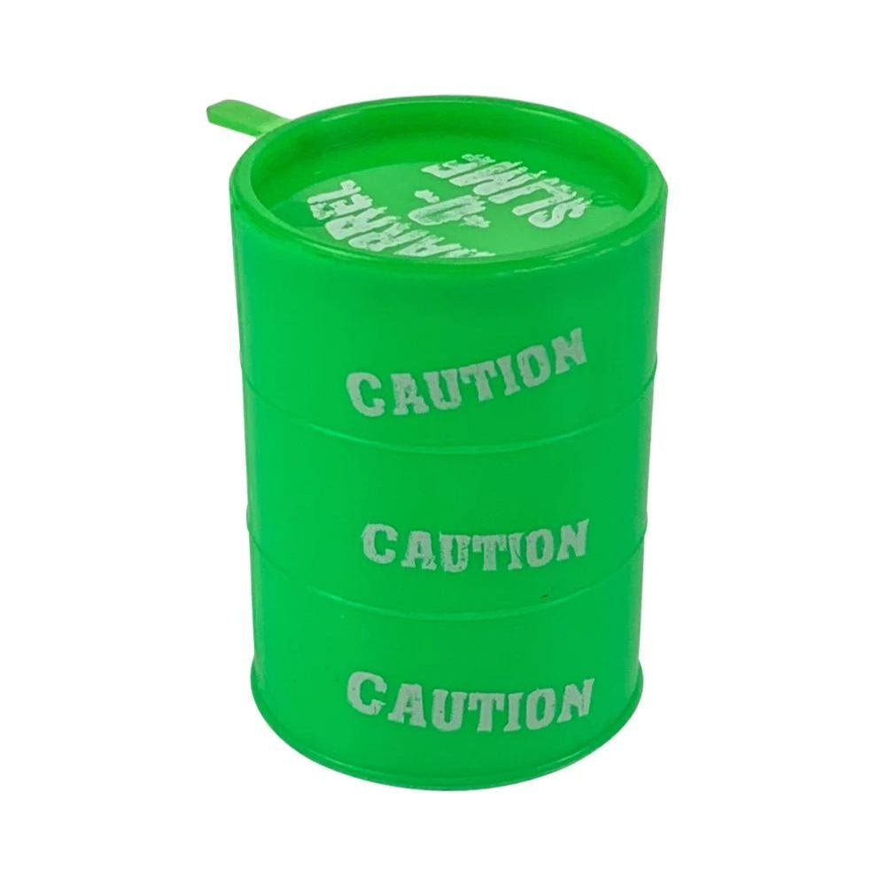 Plastic Model Barrel Slime Caution Slime Bucket Decoration For 1/10 RC Crawler Car TRX4 Defender Bronco D90 Axial