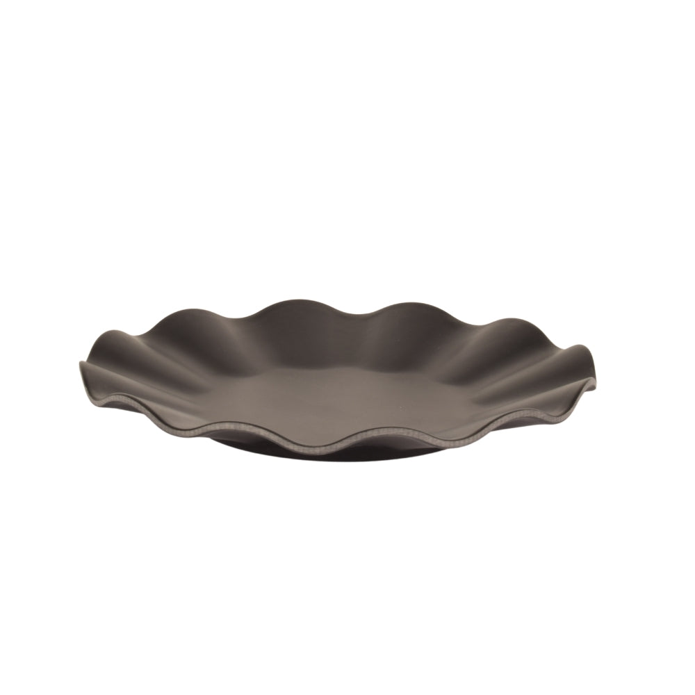 Plates Black Melamine Dinnerware