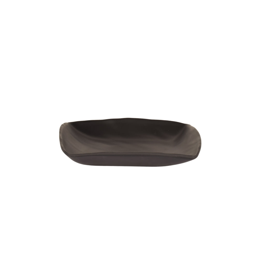 Plates Black Melamine Dinnerware