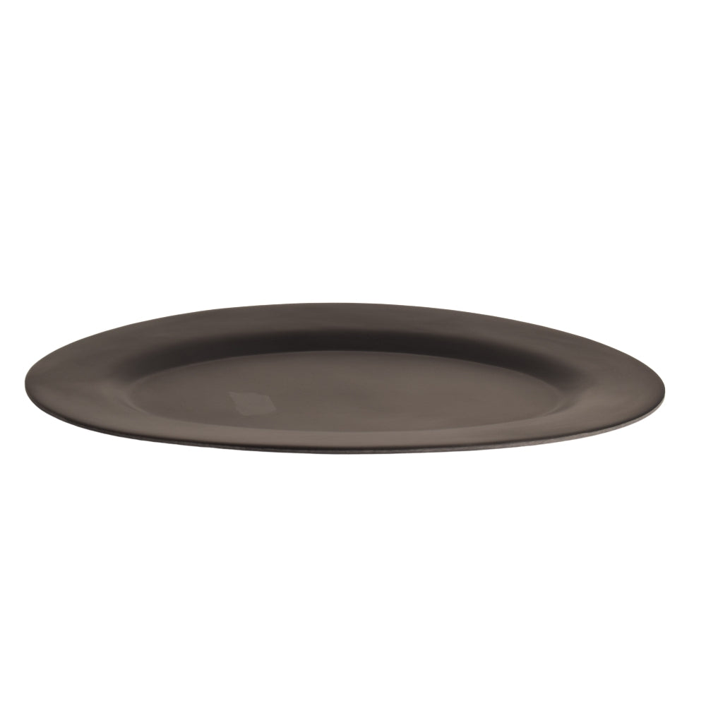 Plates Black Melamine Dinnerware
