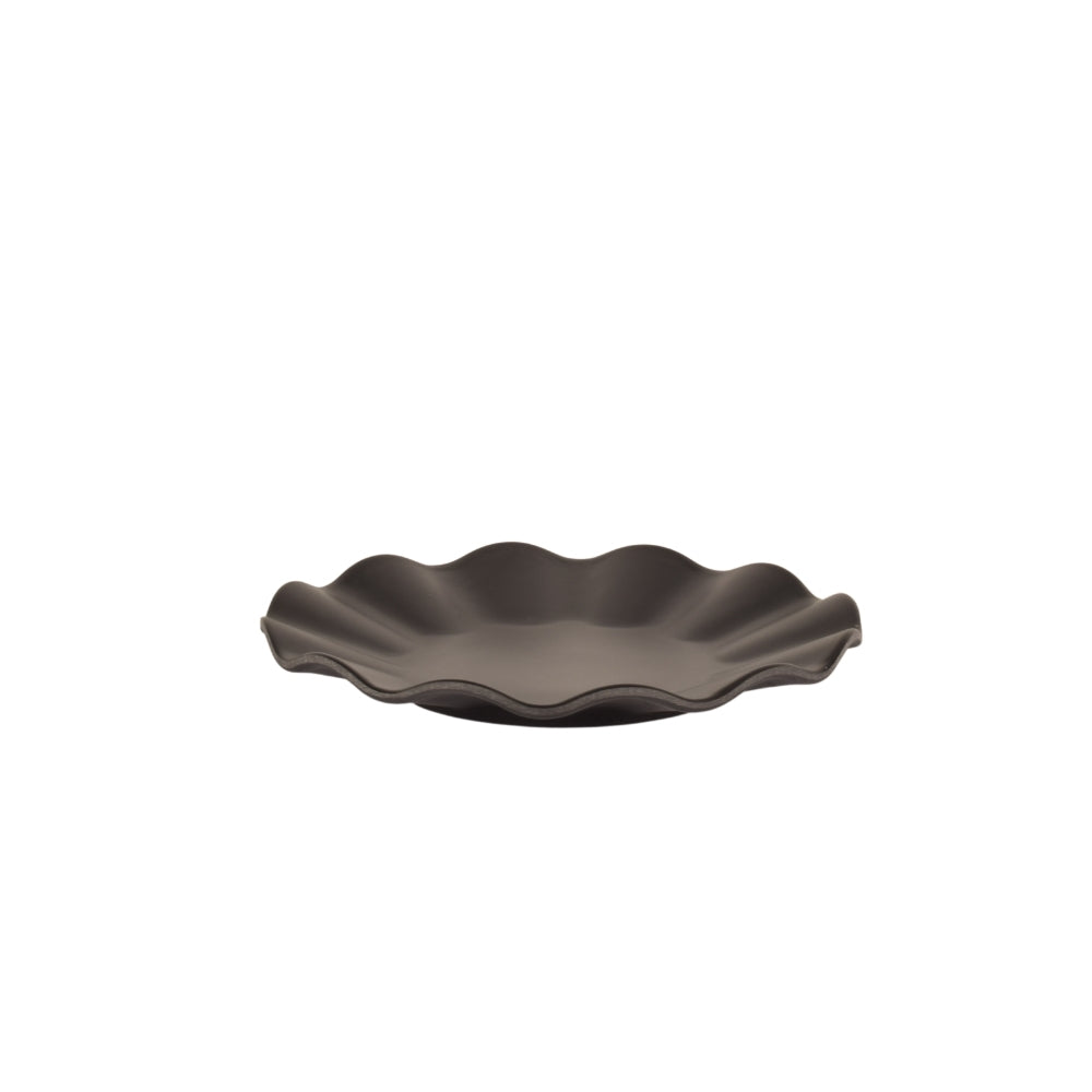 Plates Black Melamine Dinnerware