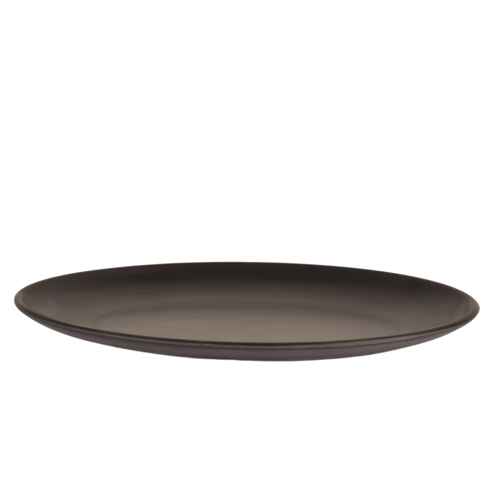 Plates Black Melamine Dinnerware