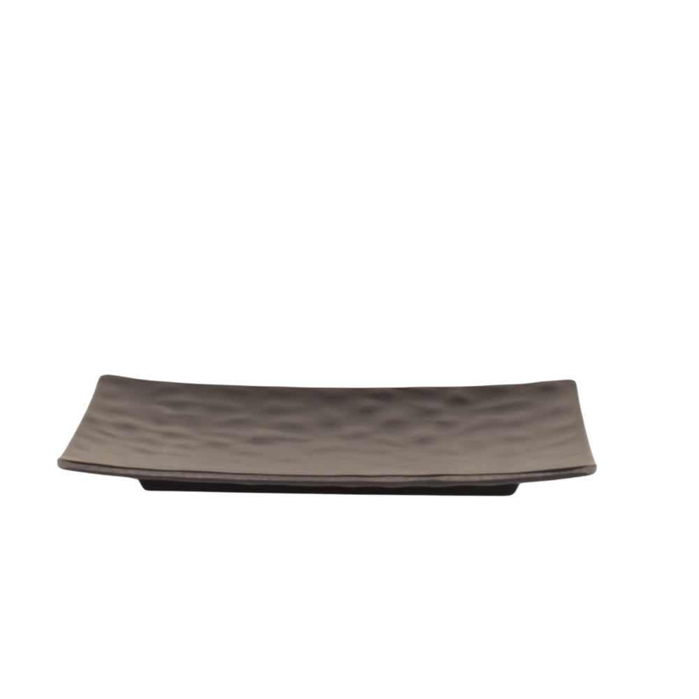 Plates Black Melamine Dinnerware