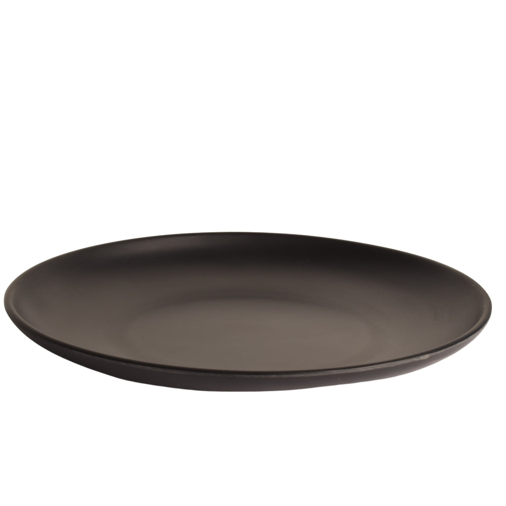 Plates Black Melamine Dinnerware
