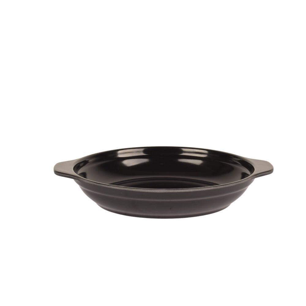 Plates Black Melamine Dinnerware