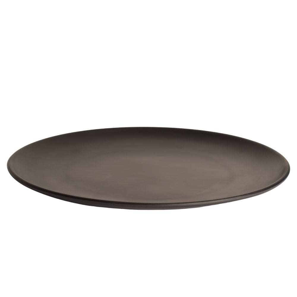Plates Black Melamine Dinnerware